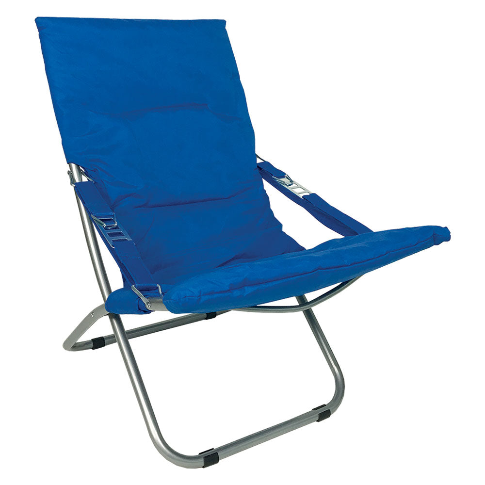 SEDIA SDRAIO 'STINTINO' tessuto blu royal  - LIF