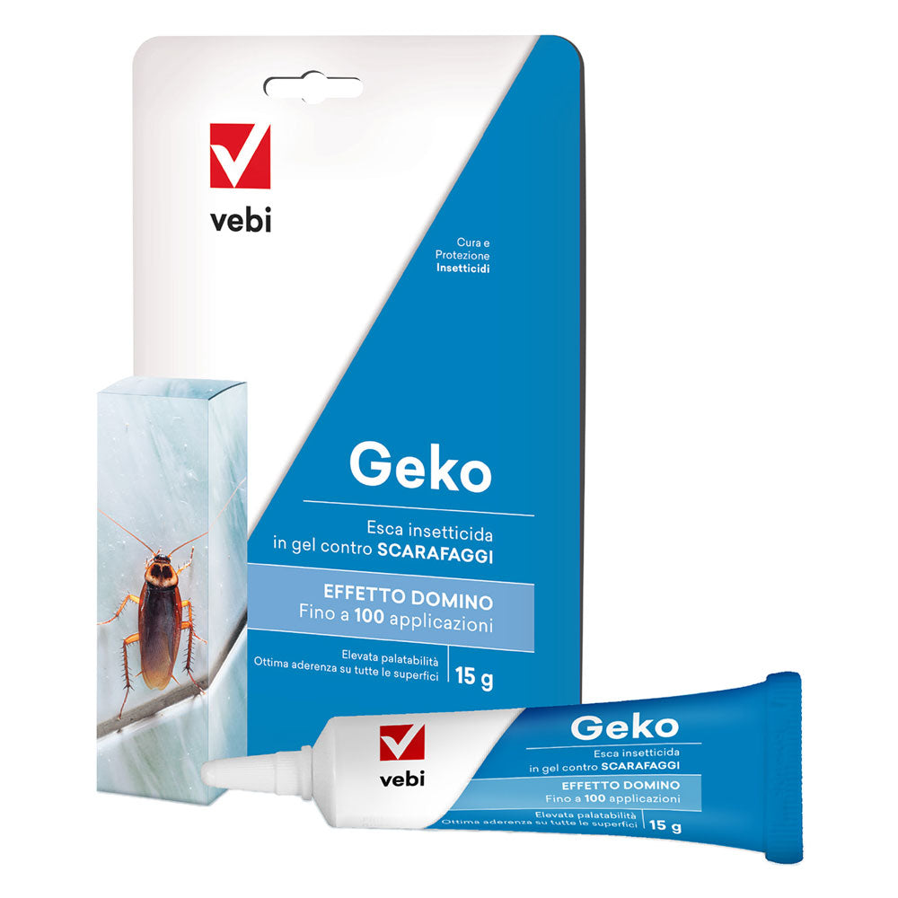 ESCA INSETTICIDA PER SCARAFAGGI gr. 15 - Geko tubetto  - VEBI
