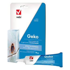 ESCA INSETTICIDA PER SCARAFAGGI gr. 15 - Geko tubetto  - VEBI