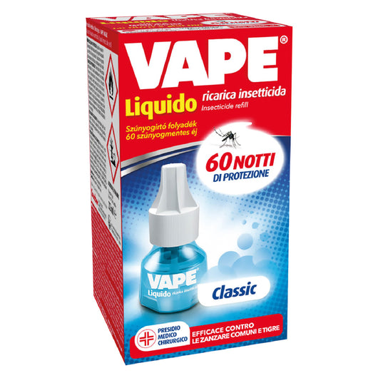 ANTIZANZARE LIQUIDO RICARICA 60 notti - Classic  - VAPE