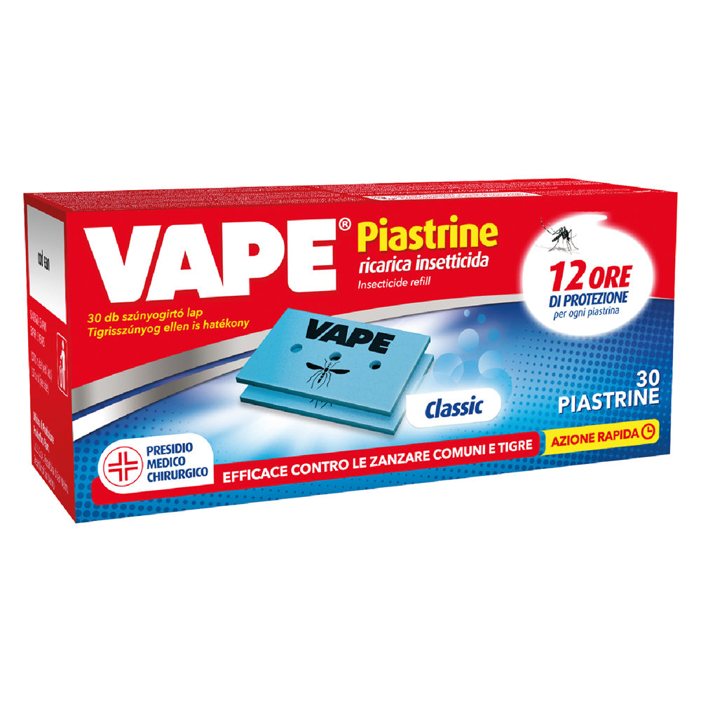 ANTIZANZARE PIASTRINE RICARICA profumate  - VAPE