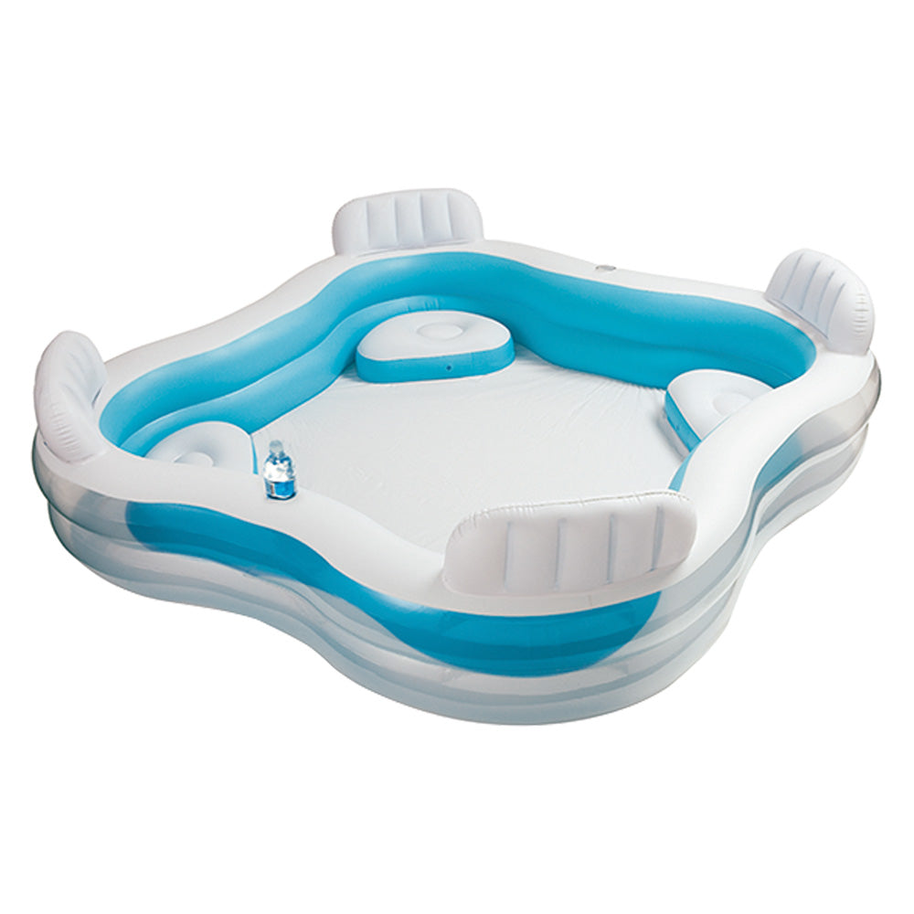 PISCINA GONFIABILE 'FAMILY FOUR' cm 229 x  229 - H cm 66  - INTEX
