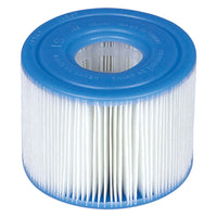 CARTUCCE FILTRO PER POMPE PISCINA confezione 2 pezzi - Ø 10,8 x h.7,2 cm  - INTEX