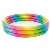 PISCINA GONFIABILE 'ARCOBALENO' ø cm 168 x h 40 - 581 litri  - INTEX