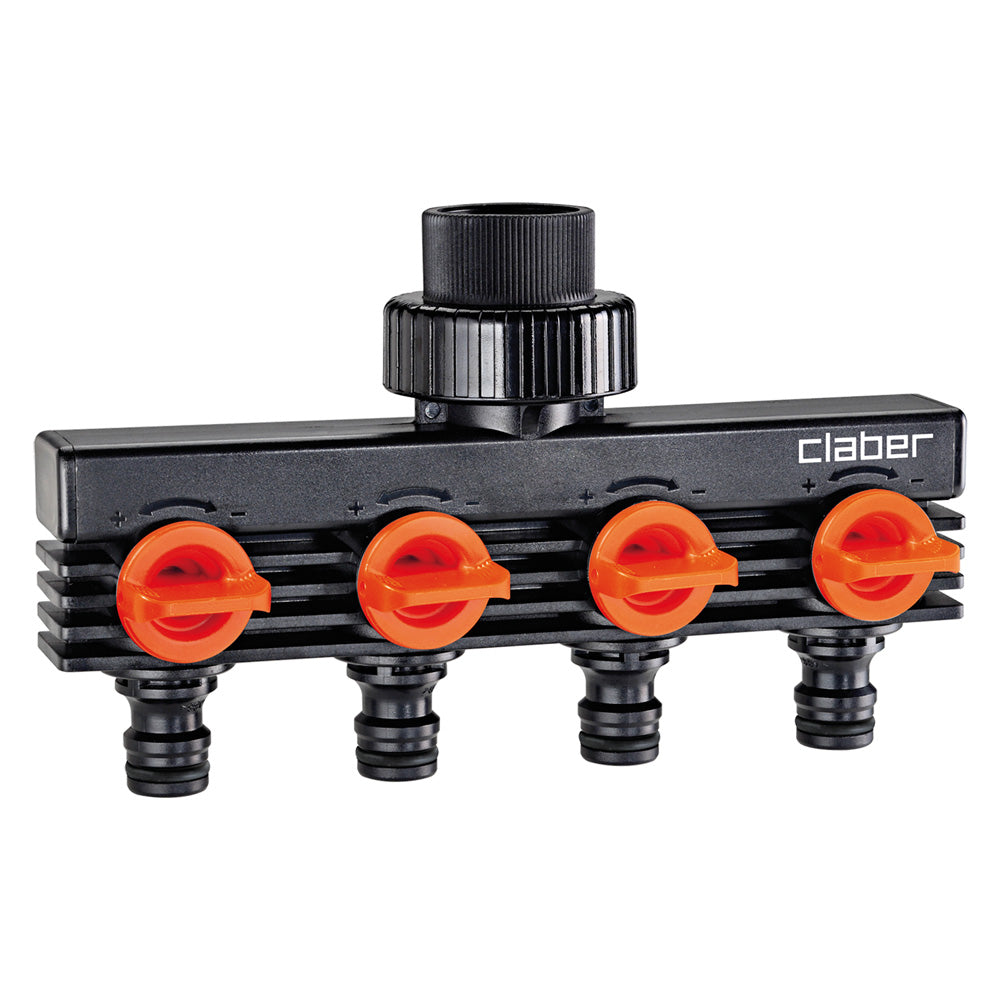 DERIVAZIONE A QUATTRO VIE Art. 8581 - 3/4 blister  - CLABER