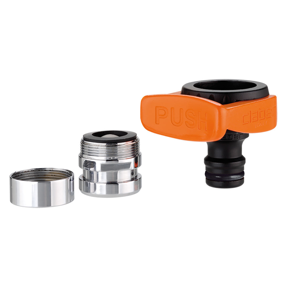 ATTACCO RAPIDO A RUBINETTO Art. 8587 - 3/4 blister  - CLABER
