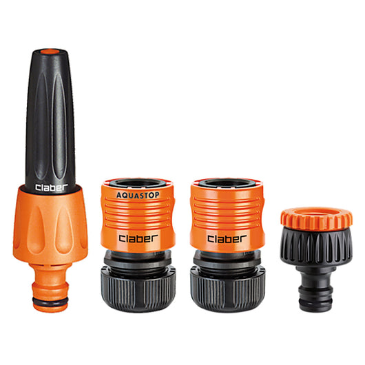 LANCIA E RACCORDI RAPIDI IN SET Art. 8827 - 4 pezzi blister  - CLABER