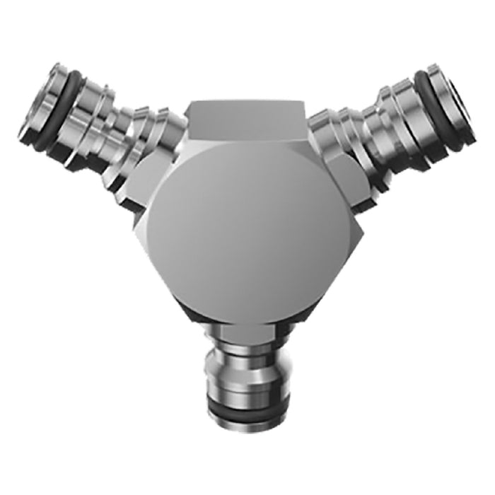 DEVIATORE A 3 VIE IN METALLO Art. 9607 - blister  - CLABER