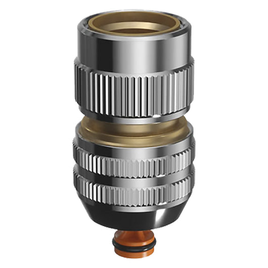 RACCORDO RAPIDO AQUASTOP IN METALLO Art. 9611 - 1/2-5/8 blister  - CLABER