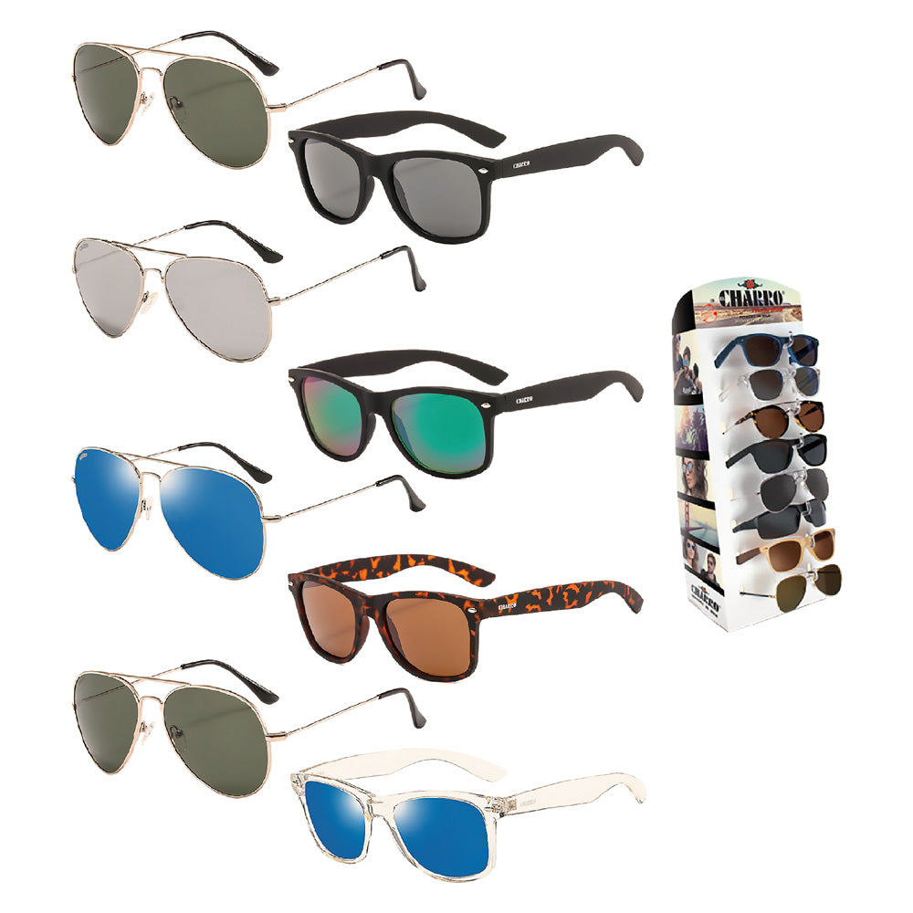 ESPOSITORE OCCHIALI DA SOLE 'SANTA BARBARA' 8 pezzi  - EL CHARRO