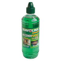 ACCENDIFUOCO GEL ECOLOGICO ml 750- 12 pezzi  - DIAVOLINA