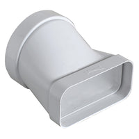 GIUNTO PER AERAZIONE CANALIZZATA Ø mm. 100 - mm. 120 x 60  - LA VENTILAZIONE