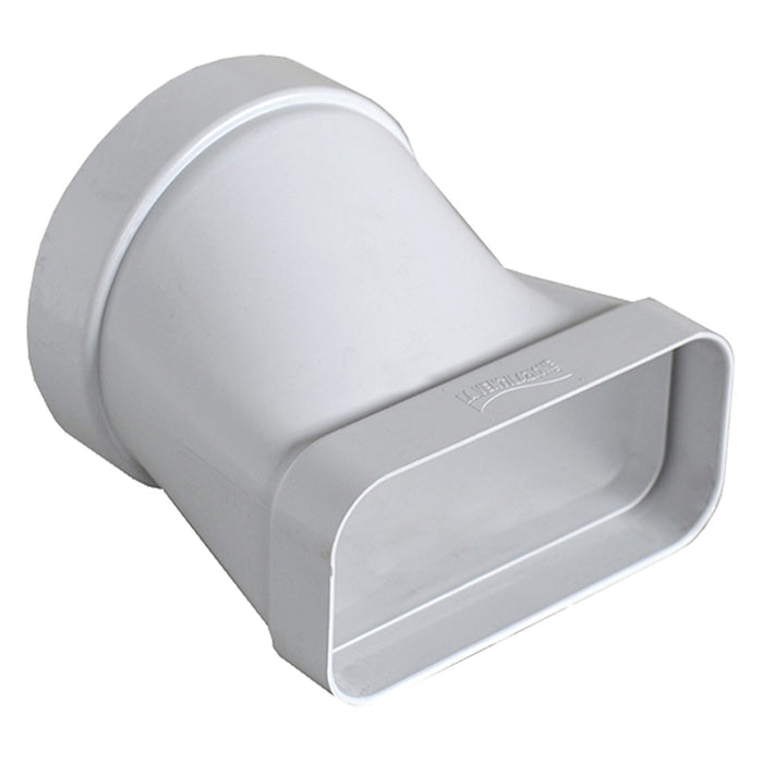 GIUNTO PER AERAZIONE CANALIZZATA Ø mm. 100 - mm. 120 x 60  - LA VENTILAZIONE