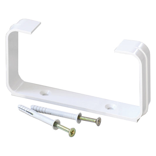 COPPIA STAFFE FERMATUBO PER AERAZIONE CANALIZZATA mm.120x60  - LA VENTILAZIONE