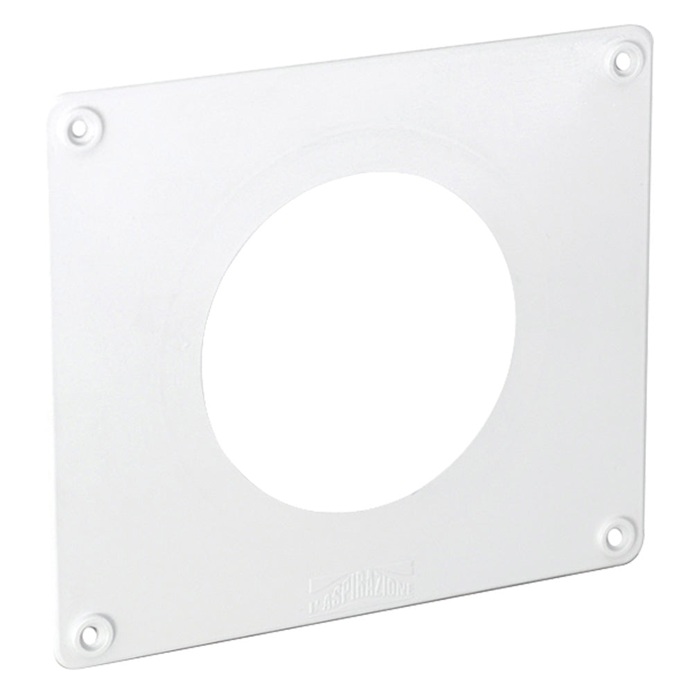 COPRIFORO PER TUBI AERAZIONE mm.190x160 - foro Ø mm. 100/125  - LA VENTILAZIONE