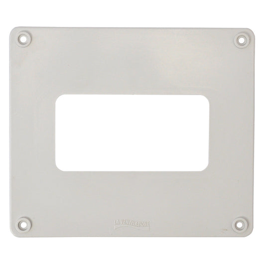 COPRIFORO PER TUBI AERAZIONE mm.190x160 - tubo mm. 120x60  - LA VENTILAZIONE