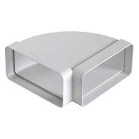 CURVA PER AERAZIONE CANALIZZATA mm.120x60  - LA VENTILAZIONE