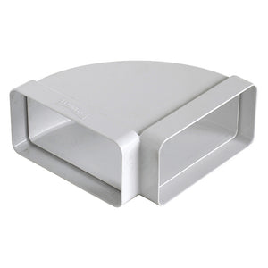 CURVA PER AERAZIONE CANALIZZATA mm.120x60  - LA VENTILAZIONE