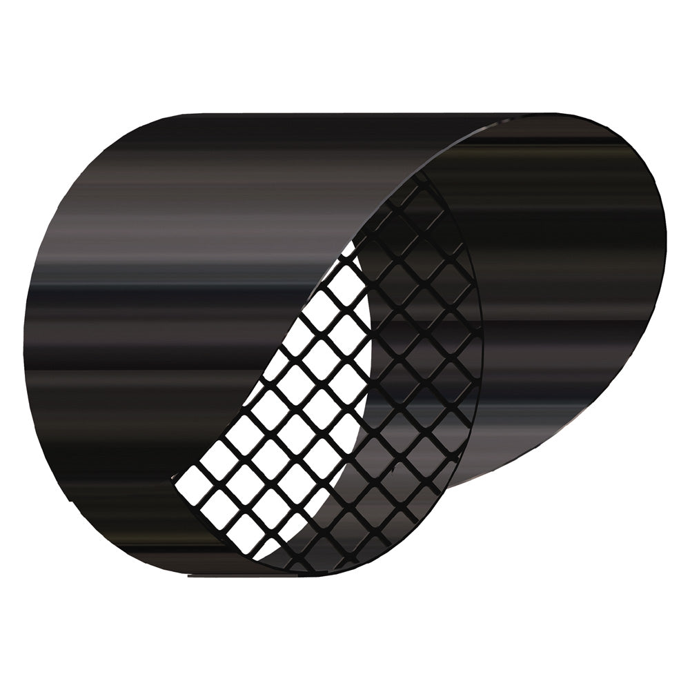 TAPPO ANTIPIOGGIA GRIGLIATO Ø 80 - verniciato nero  - KASART