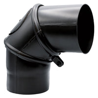 GOMITO IN ACCIAIO ORIENTABILE  EE ¸ cm 12 - 90  °  - KASART