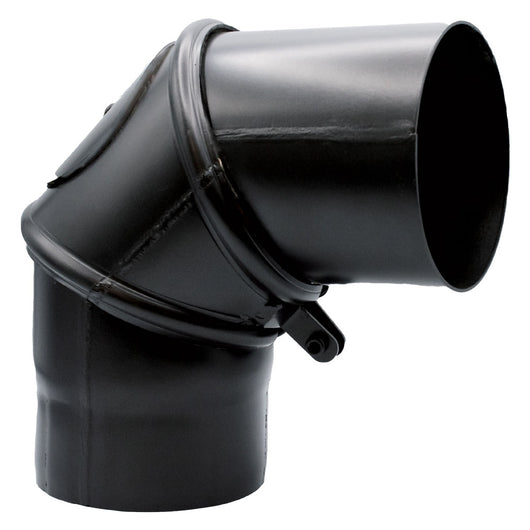 GOMITO IN ACCIAIO ORIENTABILE  EE ¸ cm 12 - 90  °  - KASART