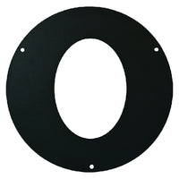 ROSONE ELLITTICO IN ACCIAIO ø cm 16 - spessore 2 mm  - KASART