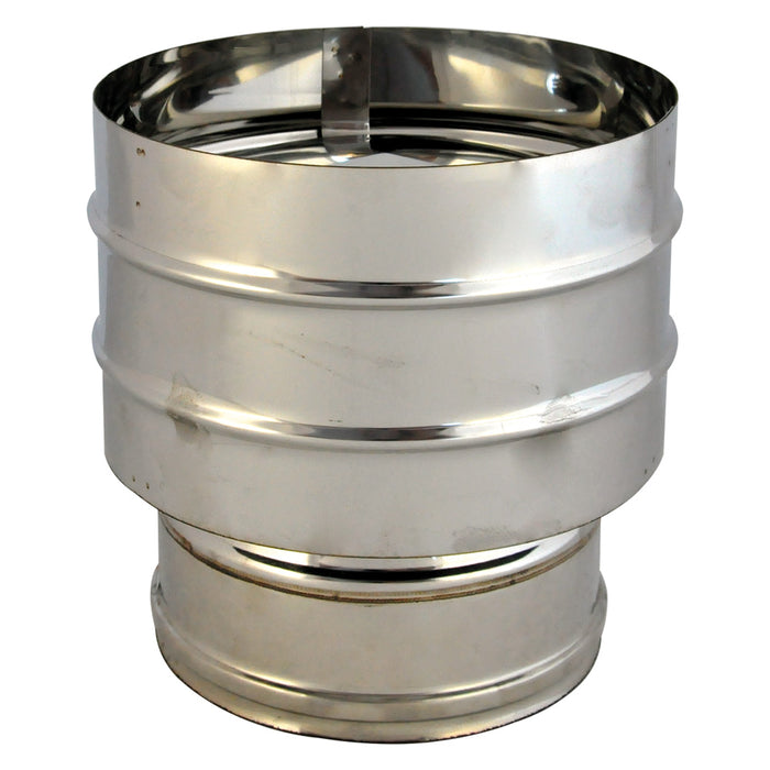 FUMAIOLO A CAPPELLO DOPPIA PARETE ANTIVENTO ø 15/20 cm  - KASART