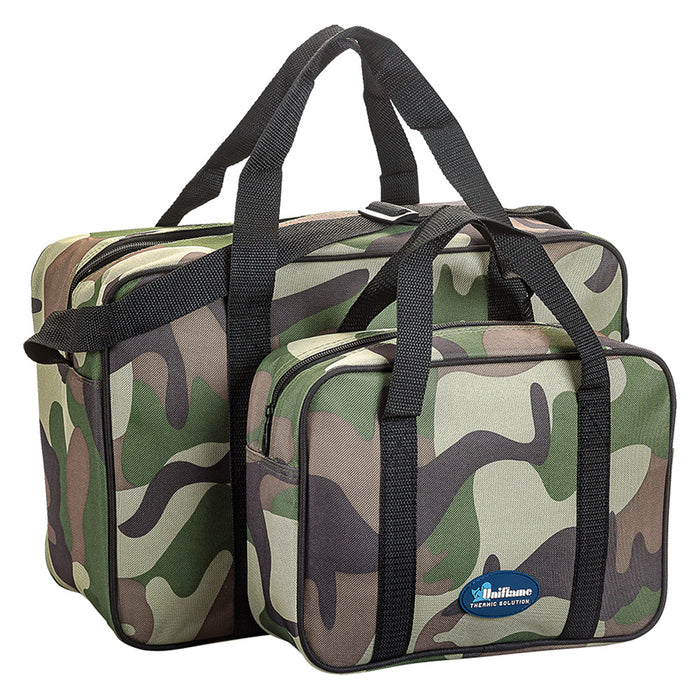 BORSA TERMICA IN SET 'MILITARE' 24 + 7 lt.  - UNIFLAME