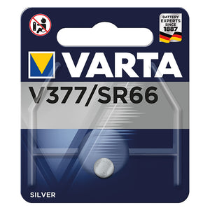 PILA A BOTTONE '377' Pz 1- 1,55 V- 10 blister  - VARTA