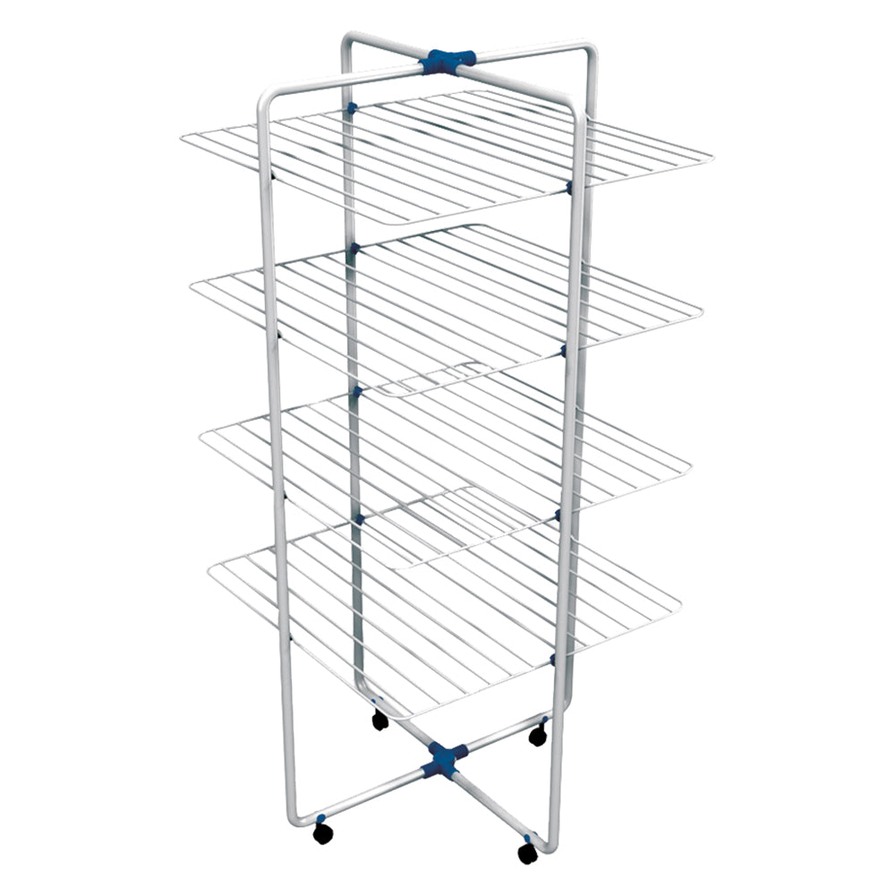 STENDIBIANCHERIA 'VIP 4' cm 71 x 71 x 168 (aperto)  - GIMI