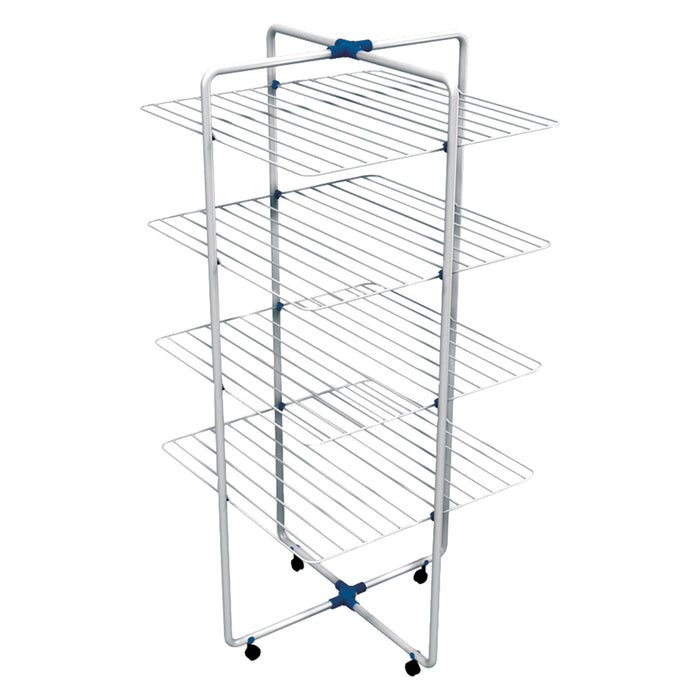 STENDIBIANCHERIA 'VIP 4' cm 71 x 71 x 168 (aperto)  - GIMI