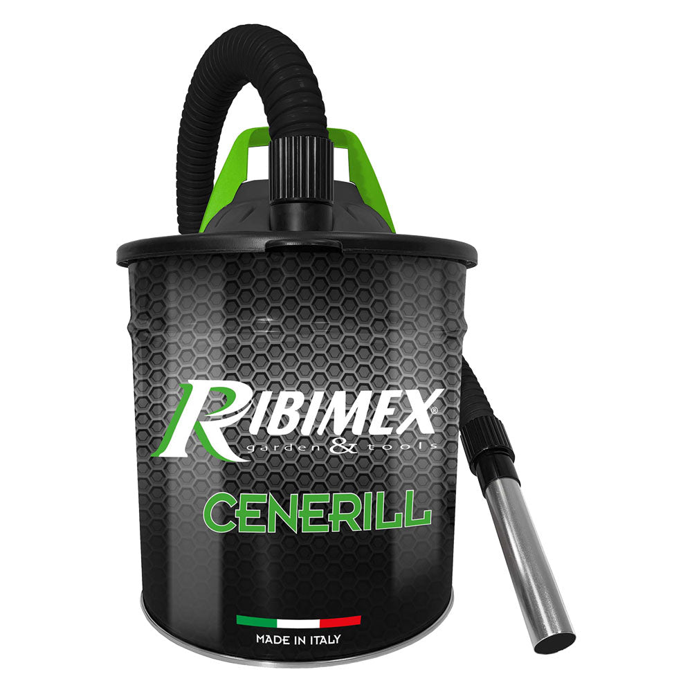 BIDONE ASPIRACENERE 'CENERILL' Lt. 18 - 1000 W  - RIBIMEX