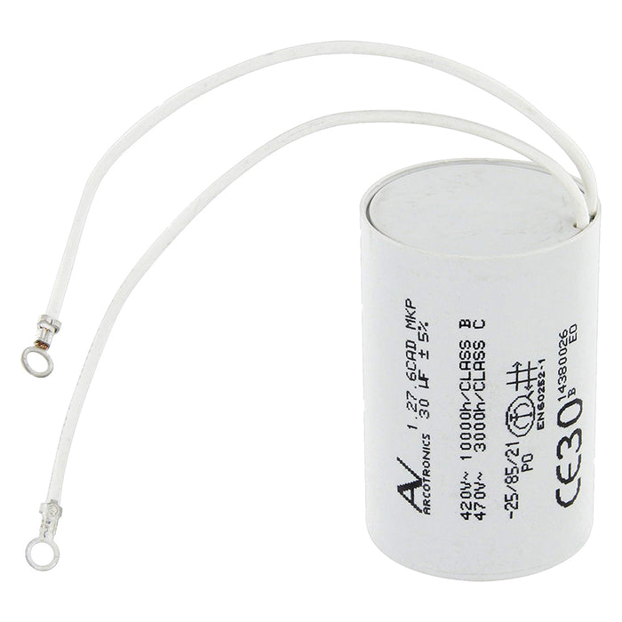 CONDENSATORE PER MOTORE per hp 0,4  - REBER
