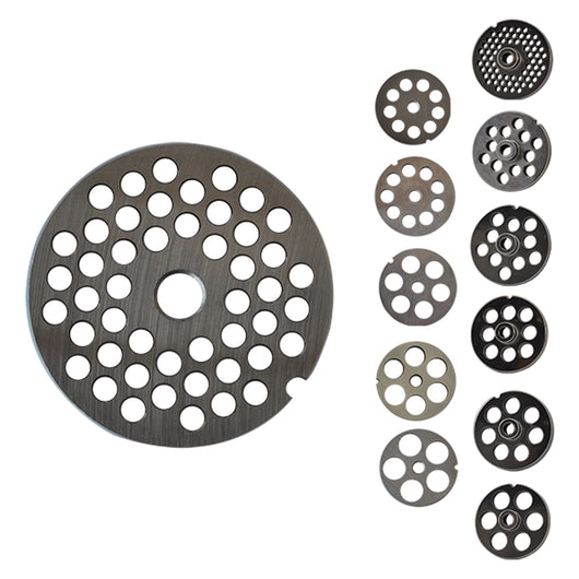 PIASTRA PER TRITACARNE per n.12 - 8 fori da 14 mm.  - REBER