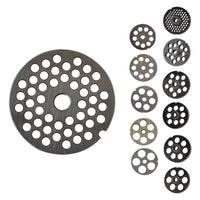 PIASTRA PER TRITACARNE Per n.22 - 8 fori da 18 mm.  - REBER