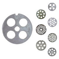 PIASTRA PER TRITACARNE MANUALE Per n.5 - 30 fori da 4,5 mm.  - REBER