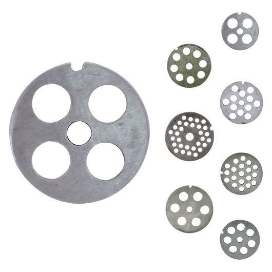 PIASTRA PER TRITACARNE MANUALE Per n.5 - 5 fori da 12 mm.  - REBER