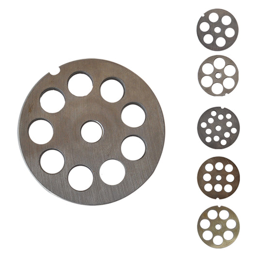 PIASTRA PER TRITACARNE Per n.12 . 6 fori da 16 mm.  - REBER