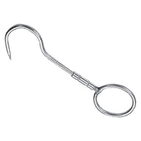 GANCIO GIREVOLE CON ANELLO mm. 240x12