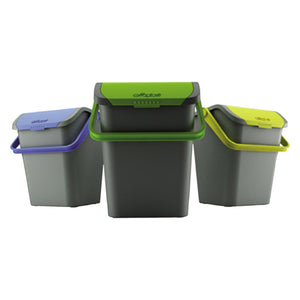PATTUMIERA PER RACCOLTA DIFFERENZIATA 'ECOLOGIC' 28 lt. - cm 38 x  36,5 x  h 37  - ECOPLAST