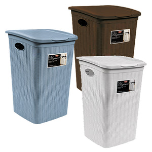 PORTABIANCHERIA 'ELEGANCE' Lt. 50 cm 37 x 38 x H 54,5 blu navy  - STEFANPLAST