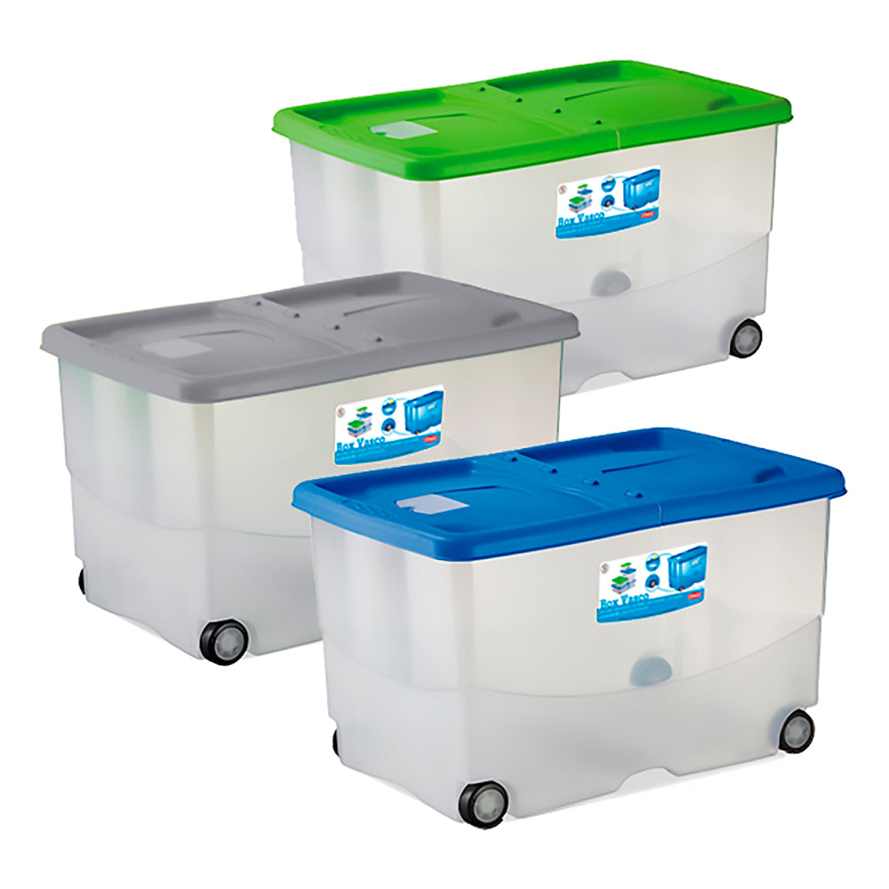 CONTENITORE MULTIUSO 'VASCO' cm.60 x 40 x h.36  - STEFANPLAST