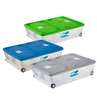 CONTENITORE MULTIUSO 'SUPERMARIO' cm.80 x 60 x h.18  - STEFANPLAST