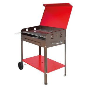 BARBECUE A CARBONE 'ETNA' cm 50 x 80 x H 90  - MILLE
