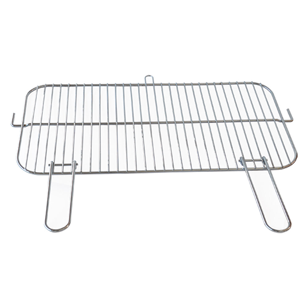 GRIGLIA CON MANICI FRONTALI cm. 60x32  - OMPAGRILL
