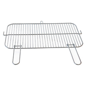 GRIGLIA CON MANICI FRONTALI cm. 60x32  - OMPAGRILL