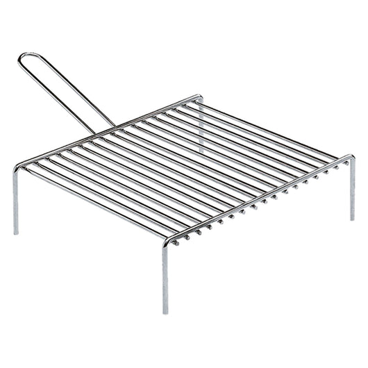 GRATICOLA PER CAMINO 'PESANTE' cm 35 x 40 - 2 manici  - FILCASALINGHI