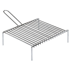 GRATICOLA PER CAMINO 'PESANTE' cm 35 x 50 - 2 manici  - FILCASALINGHI