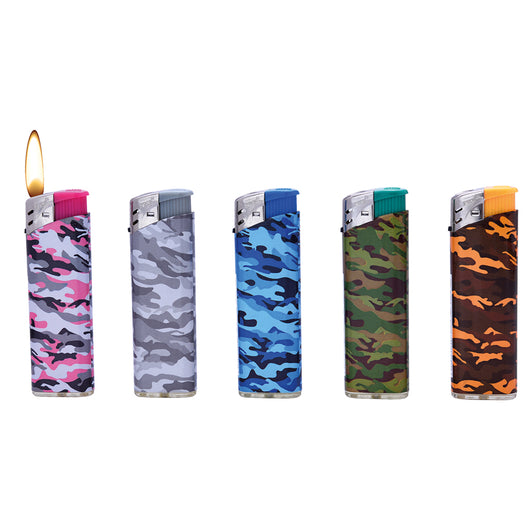 ACCENDINO New Camouflage- 50 pezzi  - POLYFLAME