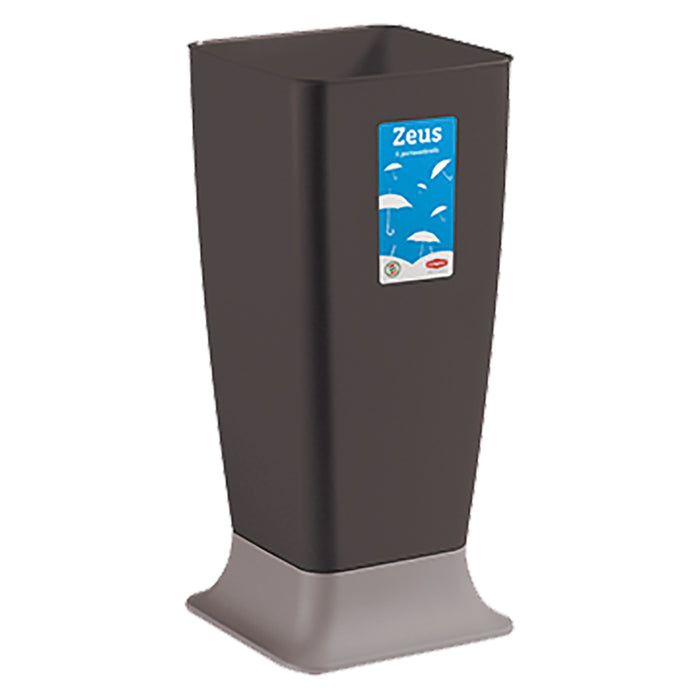 PORTAOMBRELLI 'ZEUS' antracite-base tortora chiaro  - STEFANPLAST